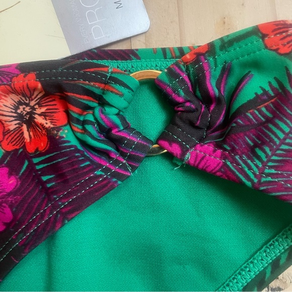 Gottex Profile Modern Tropical Bikini Bottom NWT - Picture 5 of 10